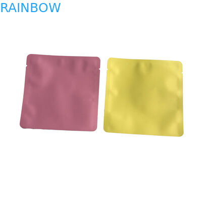 Plastique trois côtés étiquette sacs sacs plats feuille de masquage sacs pour l' huile