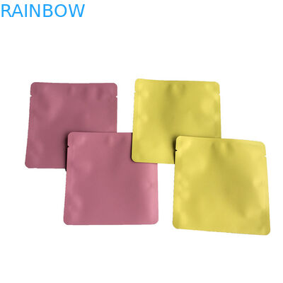 Plastique trois côtés étiquette sacs sacs plats feuille de masquage sacs pour l' huile