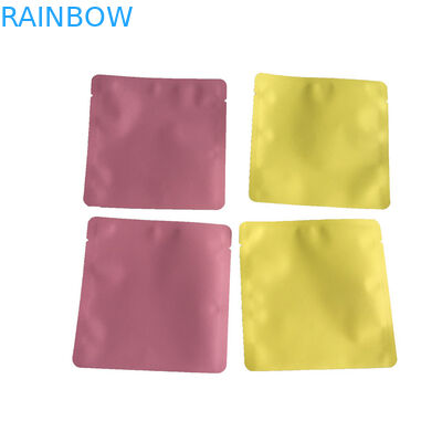 Plastique trois côtés étiquette sacs sacs plats feuille de masquage sacs pour l' huile