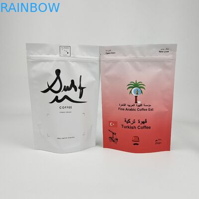 Impression numérique colorée Foil d'aluminium recouvreable debout anti-odeur Fermeture à glissière personnalisée Mylar Packaging Pouch Bag For Food