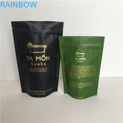 Emballage de sacs de lavage du corps en papier d'aluminium pour emballer du sel de bain