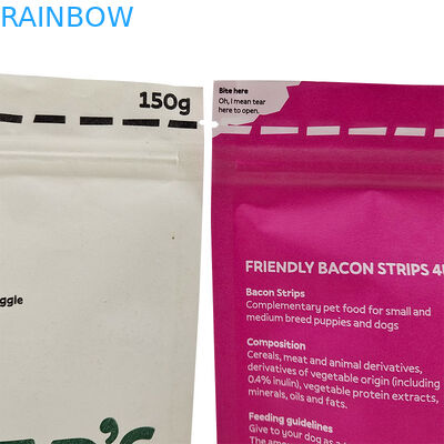 Commande personnalisée de sacs en plastique PET/PE