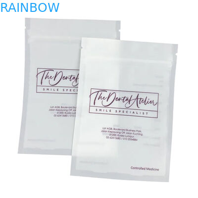 Emballage de sacs en plastique d'épaisseur personnalisée avec joint thermique pour poignée de scellement