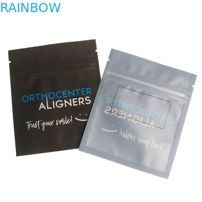 Emballage de sacs en plastique d'épaisseur personnalisée avec joint thermique pour poignée de scellement