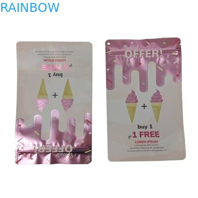 Fermeture à fermeture à glissière sac d'emballage alimentaire pour avec commande personnalisée acceptée