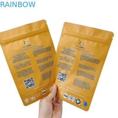 Commande personnalisée Accepté Sacs à collations Emballage avec conception personnalisée