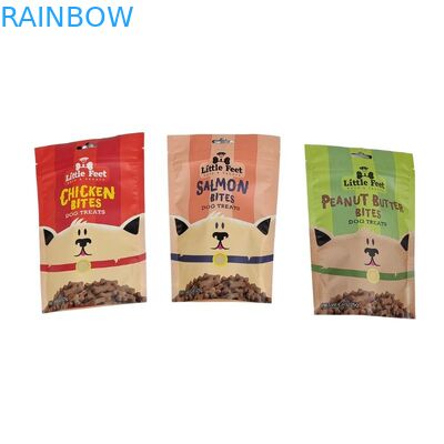 Sacs à collations à fond plat imprimés sur mesure avec surface mate pour sac d'emballage alimentaire