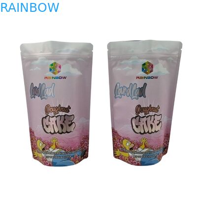 Sacs à collations à fond plat et résistants aux larmes imprimés sur mesure pour sac d'emballage de chocolat