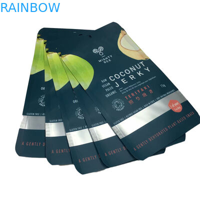 Sacs d'emballage à base de noix de coco avec fenêtre transparente