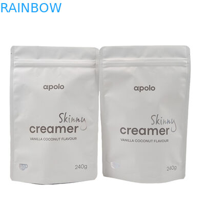 Plastique à l' épreuve de l' humidité Stand Up Mylar Bag Tea Coffee Packaging Bag avec effet holographique