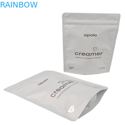 Plastique à l' épreuve de l' humidité Stand Up Mylar Bag Tea Coffee Packaging Bag avec effet holographique