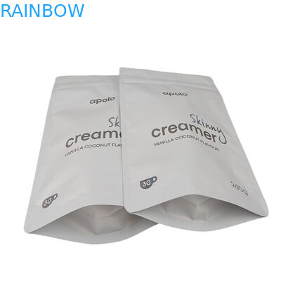 Foil d'aluminium fourni par l'usine Gummie Candy Packaging Fermeture à glissière anti-odeur Stand Up Mylar Bag pour le café