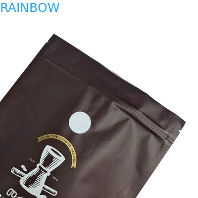 Sacs d'emballage alimentaire en vrac métalliques personnalisés avec fermeture à glissière