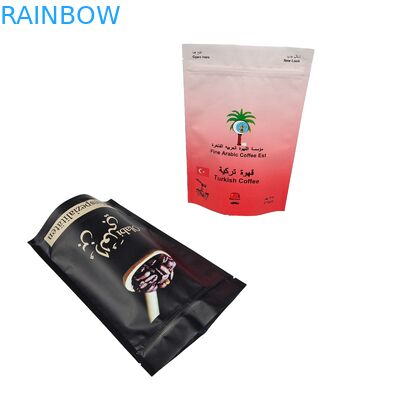 Logo opaque imprimé design personnalisé sacs imprimés sacs debout sacs en aluminium fermeture à glissière sacs en plastique