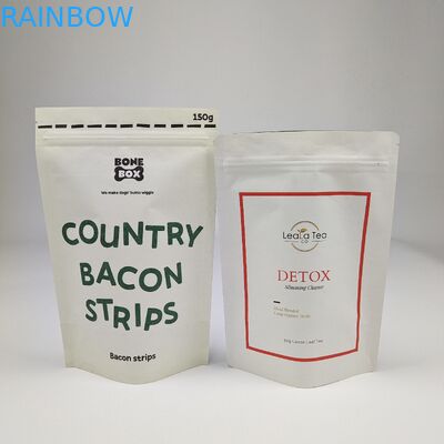 Fabrique en gros de sacs d'emballage alimentaire biodégradable Stand Up Pouch Proof Zip Lock