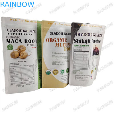 Sac alimentaire pour animaux de compagnie sur mesure de l'usine chinoise pour les aliments pour animaux de compagnie sac d'emballage avec encoche déchirante