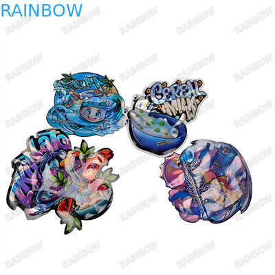 Sacs d'impression numérique de haute précision pour sacs à découpe à l'odorat de 3,5 g personnalisés