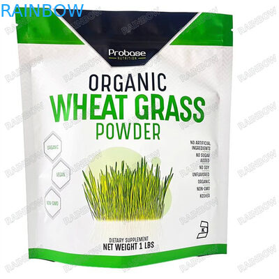 100% de qualité alimentaire Logo personnalisé imprimé Sac d'emballage en plastique mat Sac d'emballage de biscuits