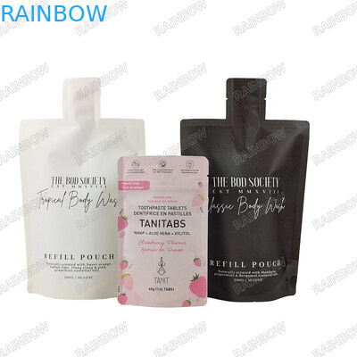 Sacoche en plastique liquide pour eau potable Emballage Sacoche en plastique réutilisable pour alimentation