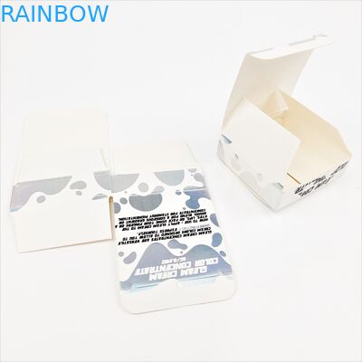 Finition de surface brillante Boîte pliante Package 350g épaisseur et plus