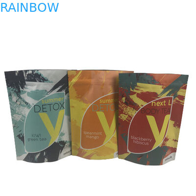Emballage en carton à l'exportation Sac de thé mince avec finition brillante ou mate