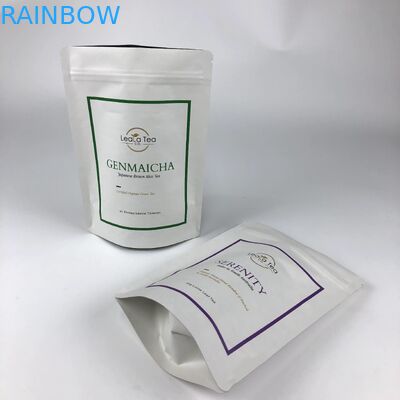 Méthode d'expédition négociable et soupape de dégazage Sacs de papier Kraft Sacs de thé Emballage