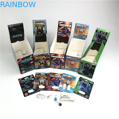 Pour les pilules de rhinocéros Rhino 7 3d Sexy Enhancement 5000 Male Enhancement Pilule Sexy 3d Blister Card 3d 5d Lenticulaire