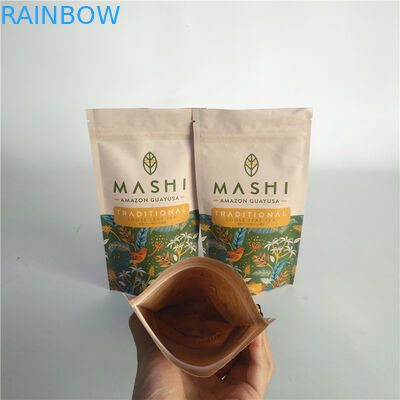 Impression en gravure Stand up k sacs, poudre de lait en aluminium avec fermeture éclair