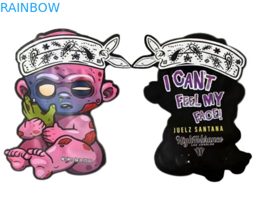 Sac d'emballage à l'odeur pour l'encens à base de plantes k Mylar Épaisseur 120-180 microns