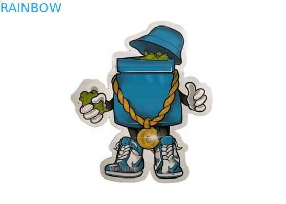 Emballage anti-odeur d'encens à base de plantes Fermeture à glissière Mylar huile de CBD herbe de chanvre sacs gravure d'impression