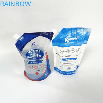 Des sacs en forme de poche en forme de poche en forme de poche, recyclables, avec différents types de capuchons, pour des emballages écologiques