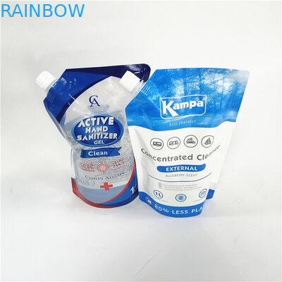 Des sacs en forme de poche en forme de poche en forme de poche, recyclables, avec différents types de capuchons, pour des emballages écologiques