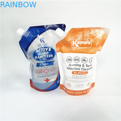 Des sacs en forme de poche en forme de poche en forme de poche, recyclables, avec différents types de capuchons, pour des emballages écologiques