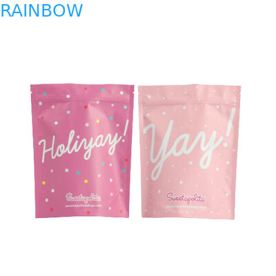 Sacs de collations de fruits secs Fermeture à glissière papier d'aluminium imprimé sur mesure imperméable à l'eau