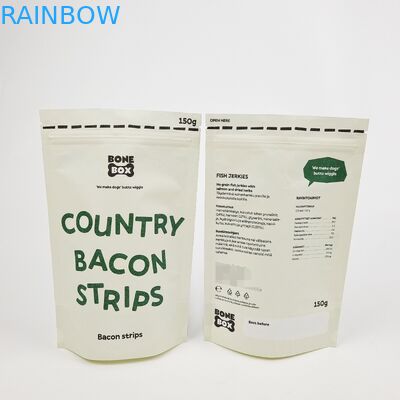 Matériau de poignée blanche et support inclus dans les sacs cadeaux personnalisés