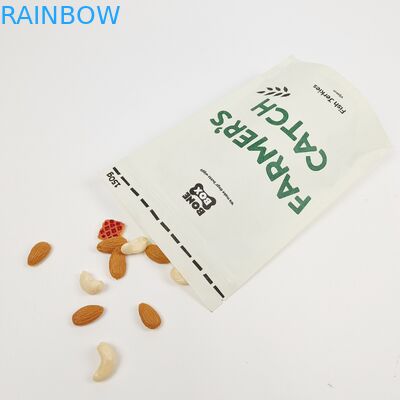 Matériau de poignée blanche et support inclus dans les sacs cadeaux personnalisés