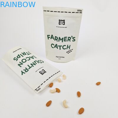 Matériau de poignée blanche et support inclus dans les sacs cadeaux personnalisés