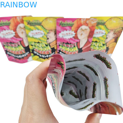 Emballage personnalisé d'encens à base de plantes colorées avec sacs anti-enfants