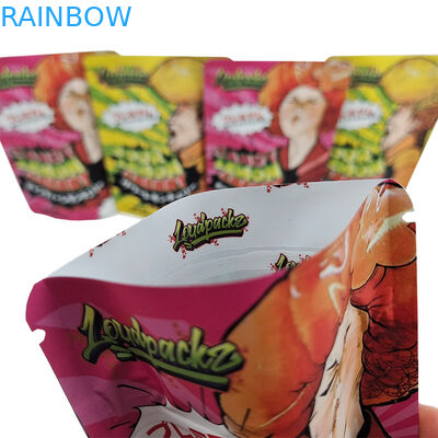 Emballage personnalisé d'encens à base de plantes colorées avec sacs anti-enfants