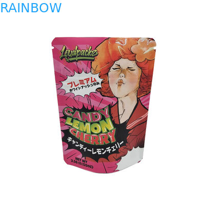 Emballage personnalisé d'encens à base de plantes colorées avec sacs anti-enfants