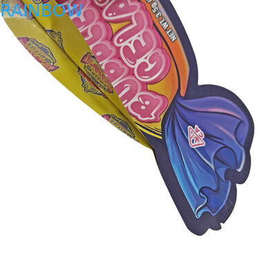 Sacs en plastique à fermeture à glissière en forme spéciale à l'odeur résistante