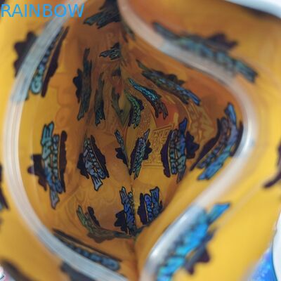 Coupe personnalisée en plastique imprimé Logo anti-odeur 3.5 Emballage alimentaire comestible Fermeture à glissière Snack comestible Sac Mylar