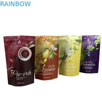 Pour les produits alimentaires, sacs à sacs en plastique pour l'emballage du thé