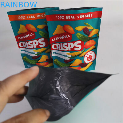 Impression numérique personnalisée Fermeture à glissière Comestibles Sacs d'emballage pour les noix