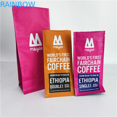 Sacs d'emballage en alliage d'aluminium résistant à l'odorat pour les grains de café pour 250G 500G 1KG