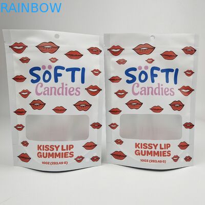 Meilleur vendeur de qualité alimentaire résistant à l' odeur résistant à l' humidité Foil d' aluminium stratifié Fermeture à glissière Sac debout