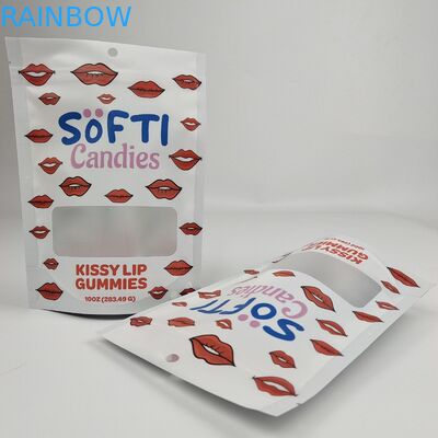 Meilleur vendeur de qualité alimentaire résistant à l' odeur résistant à l' humidité Foil d' aluminium stratifié Fermeture à glissière Sac debout