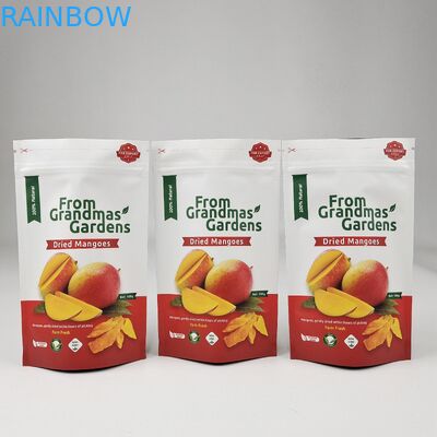 Sacoche debout avec fermeture à glissière étanche à l' odeur étanche à l' humidité Sacs d' emballage en plastique de qualité alimentaire