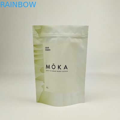 La marque privée Spa Sacs d'emballage de sel de bain naturel personnalisé imprimé numérique Stand Up Ziplock Mylar Bag pour le sac de gommage du corps