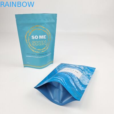 La marque privée Spa Sacs d'emballage de sel de bain naturel personnalisé imprimé numérique Stand Up Ziplock Mylar Bag pour le sac de gommage du corps